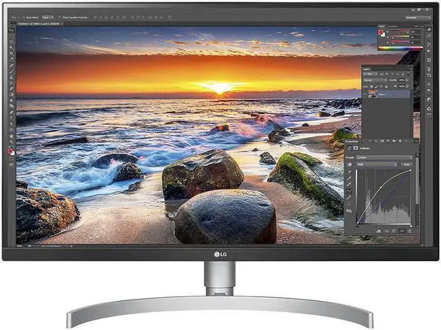 Main image of LG Electronics LCD Desktop Monitor Screen 27" (27BK85U-W)