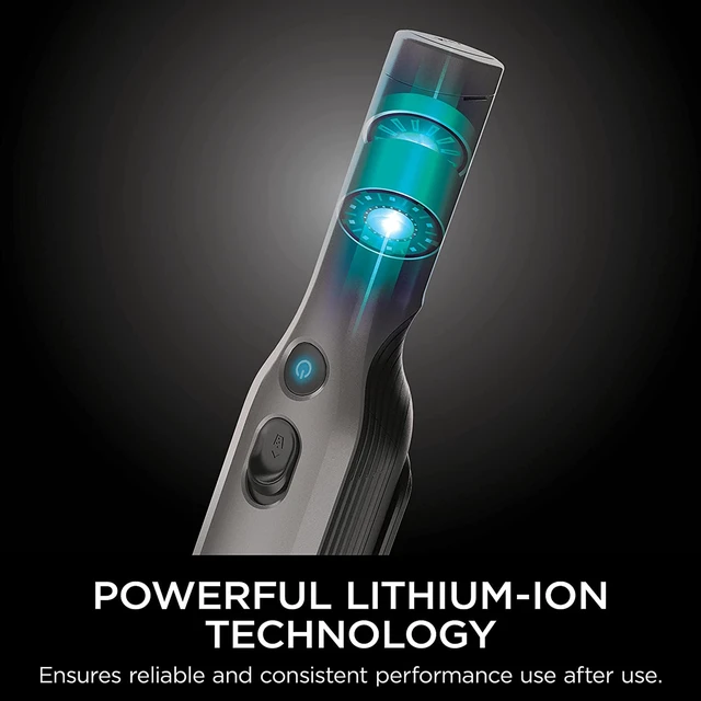 Alt view image 5 of 7 - Shark WV201 WANDVAC Handheld Vacuum, Lightweight at 1.4 Pounds with Powerful Suction, Charging Dock, Single Touch Empty and Detachable Dust Cup (Gray)