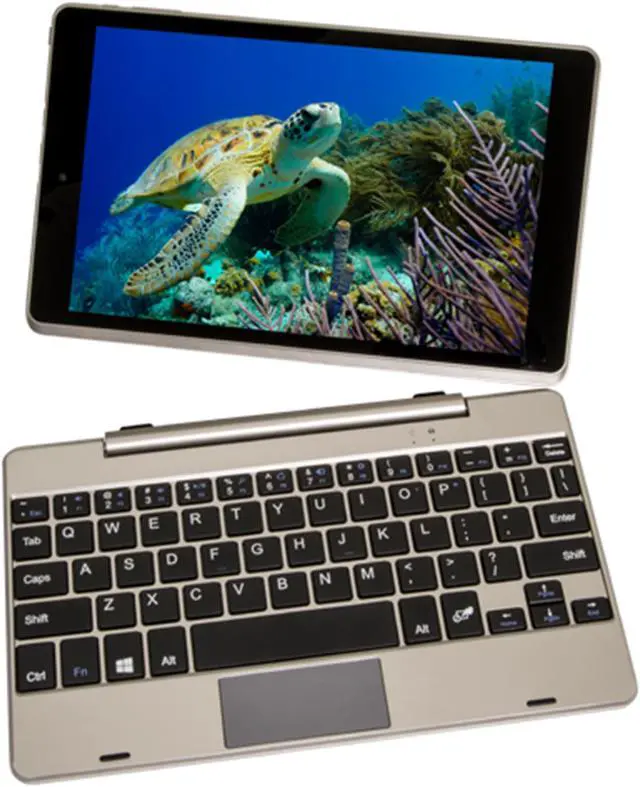 Alt view image 6 of 6 - NUVISION 8.9" TM890W515L Windows 10, Intel Atom Processor Tablet PC
