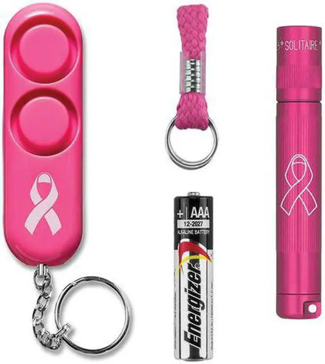 Alt view image 3 of 17 - Maglite Solitaire LED Flashlight & Sabre Personal Alarm (160-000-391)