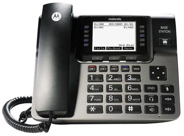 Alt view image 3 of 16 - Motorola ML1000 4-Line Unison Base Station
