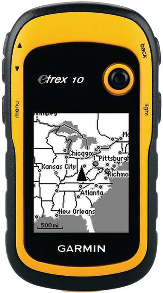 Alt view image 7 of 11 - Garmin eTrex 10 Rugged Handheld GPS Receiver (010-00970-00)