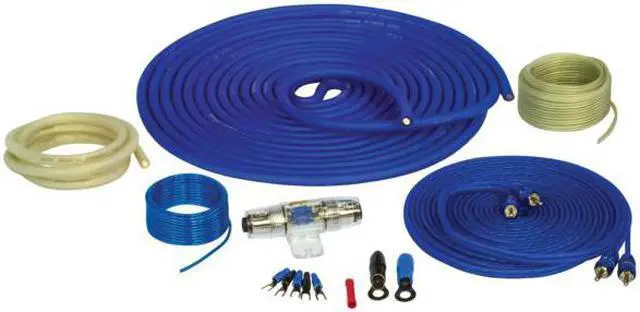 Alt view image 6 of 11 - Stinger SS1200XS 4GA Copper 1200W Complete Wiring Kit