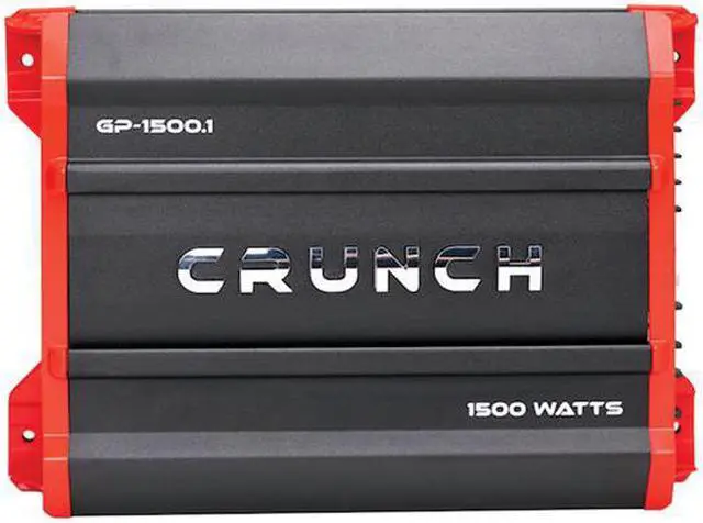 Alt view image 2 of 13 - Crunch Ground Pounder 1 x 750 @ 4 Ohms 1 x 7500 @ 2 Ohms N/A @ 1 Ohms Class A/B