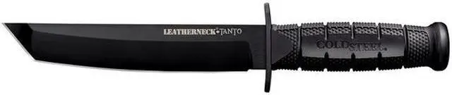 Alt view image 9 of 11 - Cold Steel Leatherneck Fixed Blade 7.0 in Black Polymer Hndl