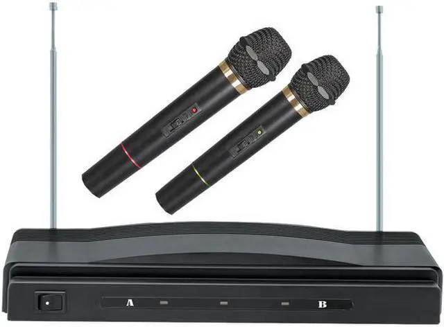 Alt view image 4 of 16 - Supersonic SC-900 Professional Wireless Dual Microphone System