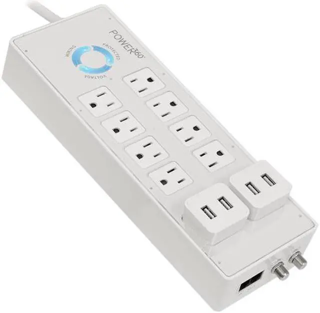 Alt view image 7 of 8 - Panamax Power360 8 Outlet Floor Strip