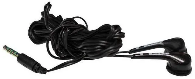 Alt view image 5 of 17 - Maxell EB125M Earbud with In-line Microphone Rubberized Ear Tip 6 Cord (199930)