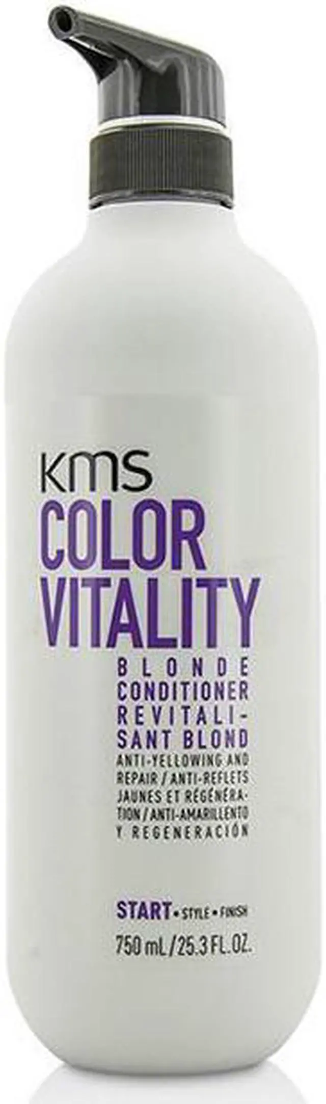 Alt view image 2 of 6 - KMS California - Color Vitality Blonde Conditioner (Anti-Yellowing and Repair) 750ml/25.3oz