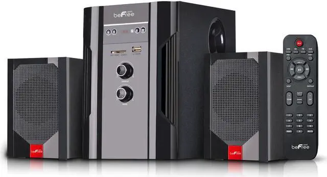 Alt view image 2 of 12 - beFree Sound 2.1 Channel Surround Sound Bluetooth Speaker System