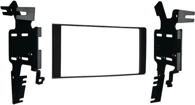 Alt view image 7 of 13 - Metra 95-7619 Double DIN Install Dash Kit for 2013-up Nissan Titan/Frontier