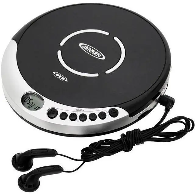 Main image of JENSEN CD-60R Portable CD Player with Bass Boost