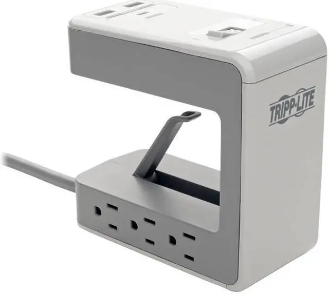 Alt view image 11 of 20 - TRIPP LITE TLP648USBC 8.0 Feet 6 Outlets 1080 Joules Surge Protector