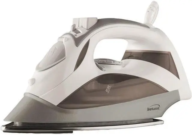 Main image of Brentwood (MPI-90W) Steam Iron With Auto Shut-OFF (White)