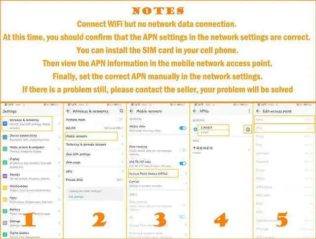 Alt view image 4 of 7 - KuWFi 300Mbps 3G 4G LTE Car WiFi Wireless Router Extender Strong Signal Cat6 WiFi Routers with USB Port SIM Card Slot with External Antenna for USA/CA/MX[Not for Verizon]
