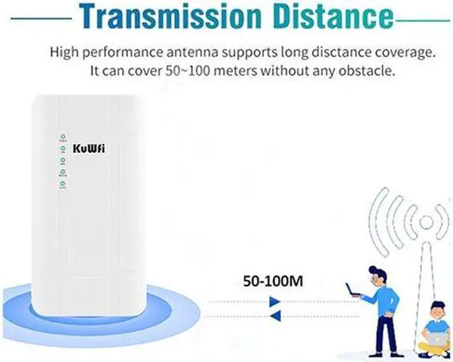 Alt view image 4 of 7 - 4G Wifi Router 300Mbps Wireless Outdoor 4G Router Hotspot Wifi Modem Builtin 4G 5dBi antenna Support 32 Users Use for IP Camera
