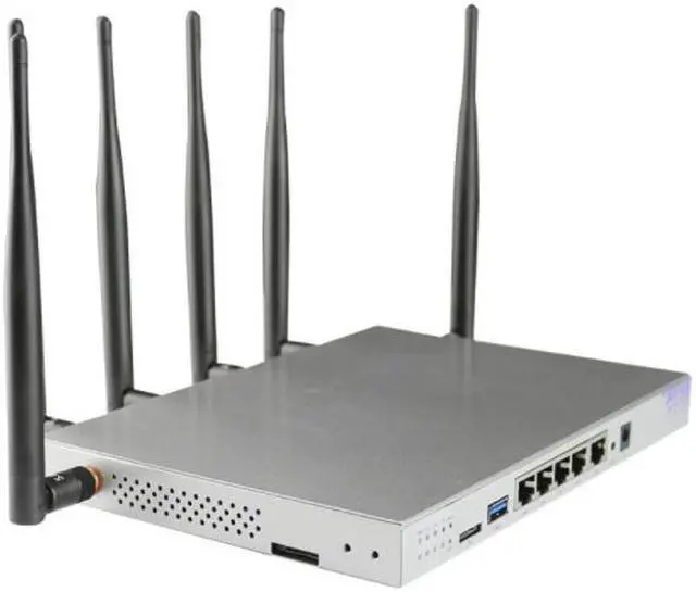 Alt view image 4 of 5 - KuWFi 4G LTE 802.11AC 1200Mbps Dual band 2.4GHz 5.0GHz Wireless WiFi Router MT7621A chipset Gigabit port OpenWrt Wireless Router with sim card slot with 6X 5dbi asntenna