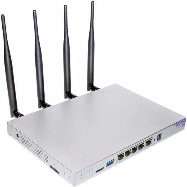 Alt view image 2 of 7 - KuWFi WG3526 with 802.11AC 1200Mbps Dual band 2.4GHz 5.0GHz Wireless WiFi Router MT7621A chipset Gigabit port OpenWrt Wireless Router