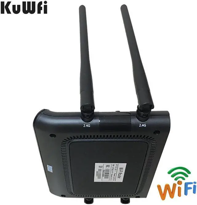 Alt view image 5 of 7 - KuWFi Dual Band WiFi Router 2.4Ghz/5Ghz 11AC Smart WiFi Repeater with External Antennas 1200mbps Enterprise Wireless Network Access Point for Home