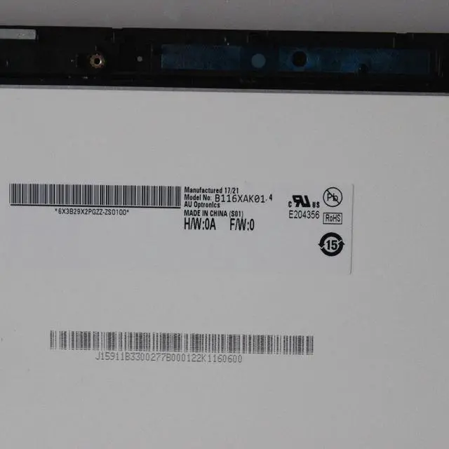 Alt view image 6 of 6 - 11.6inch HD LCD Touch Screen Assembly+Bezel for Lenovo 500e Chromebook 5D10Q79736