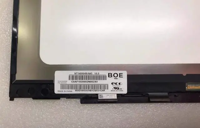 Alt view image 3 of 5 - 14inch FHD LCD Screen Touch Glass Digitizer Assembly +Bezel for HP X360 14-cd0058TU 4HK74PA