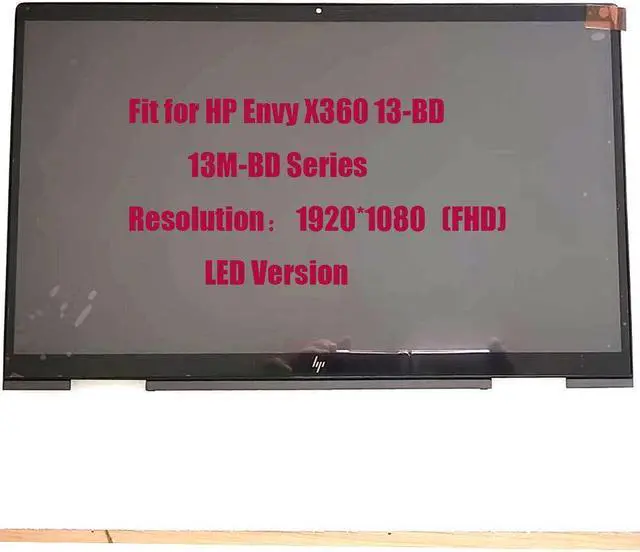 Main image of 13.3" FHD Lcd Touch Screen+Bezel Assembly for HP ENVY X360 13-bd0023dx