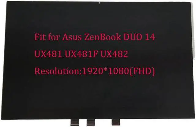 Main image of 14inch FHD LCD Touch Screen Assembly for Asus ZenBook DUO UX481 UX481F UX482