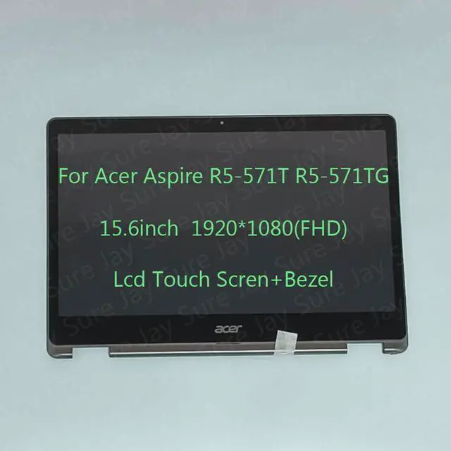 Main image of 15.6inch FHD LCD Touch Screen Assembly + Bezel for Acer Aspire R5-571T-59DC