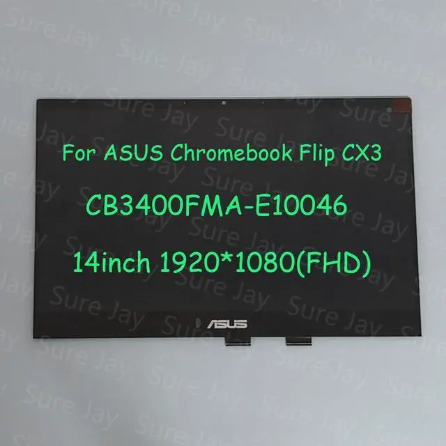 Main image of 14inch FHD Lcd Touch Screen Assembly for ASUS Chromebook Flip CX3 CB3400FMA-E10046