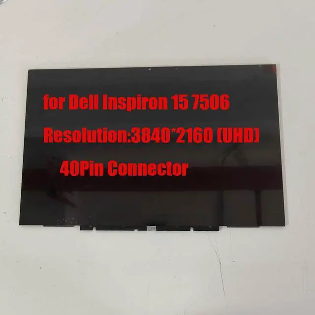 Main image of 15.6inch UHD LCD Touchscreen W/Bezel Assembly for Dell Inspiron 15 7506 R5VC9 0R5VC