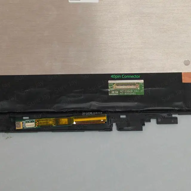 Alt view image 5 of 7 - 13.3'inch UHD LCD Touch Screen+Bezel Assembly for Dell Inspiron 13 7306 6YF6P