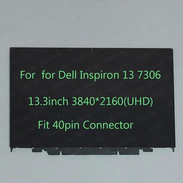 Main image of 13.3'inch UHD LCD Touch Screen+Bezel Assembly for Dell Inspiron 13 7306 6YF6P