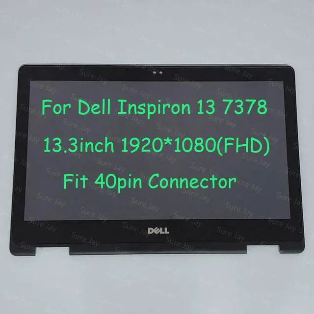 Main image of 13.3inch FHD Touch Screen LED LCD Bezel Assembly for Dell Inspiron 13 7378 P69G001