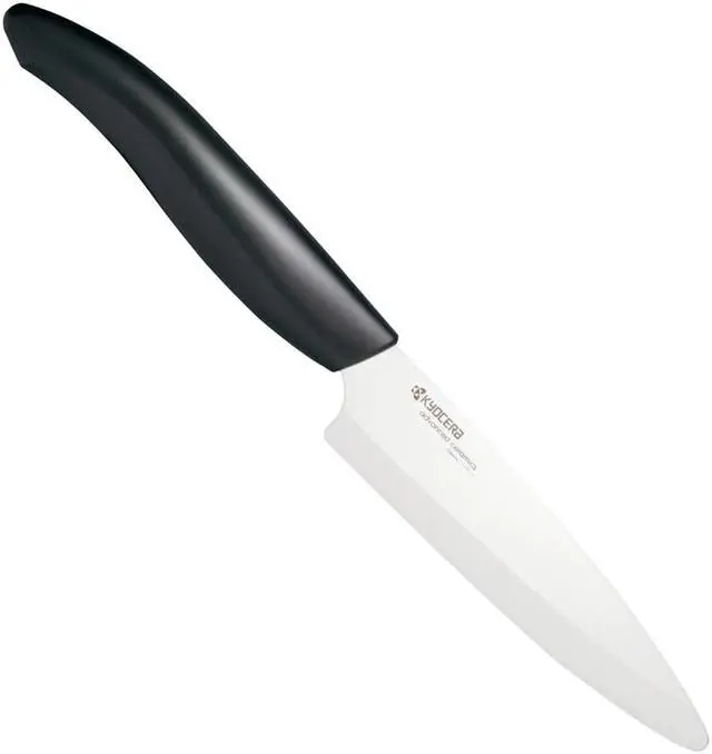 Alt view image 3 of 4 - Kyocera Revolution Ceramic 4.5-Inch Utility Knife, Black