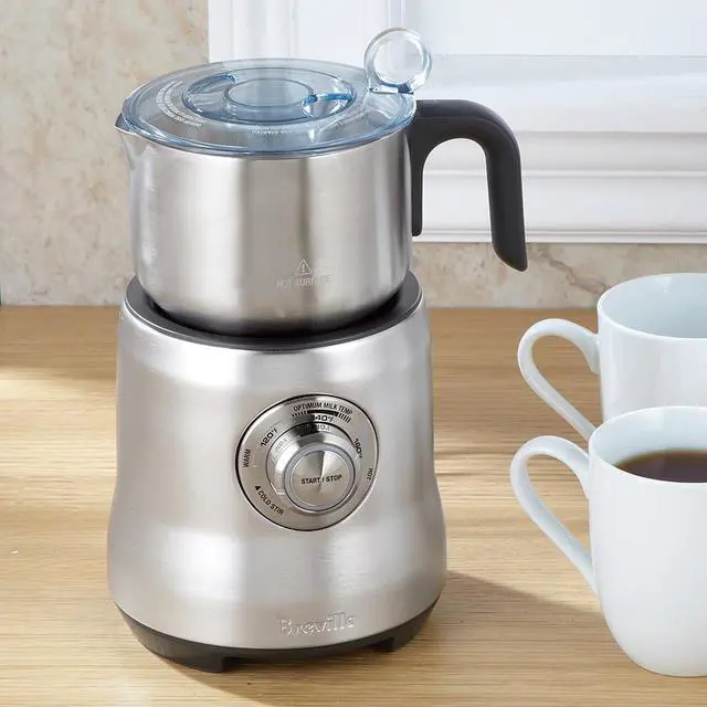 Alt view image 4 of 13 - Breville BMF600XL Cafe Milk Frother, 2, Stainless Steel