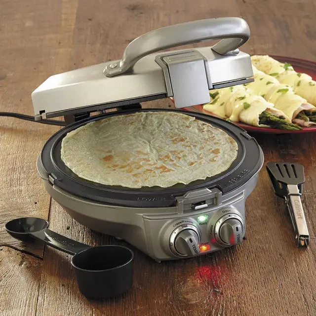 Alt view image 2 of 9 - Cuisinart  CPP-200  International Chef Crêpe/Pizzelle/Pancake Plus