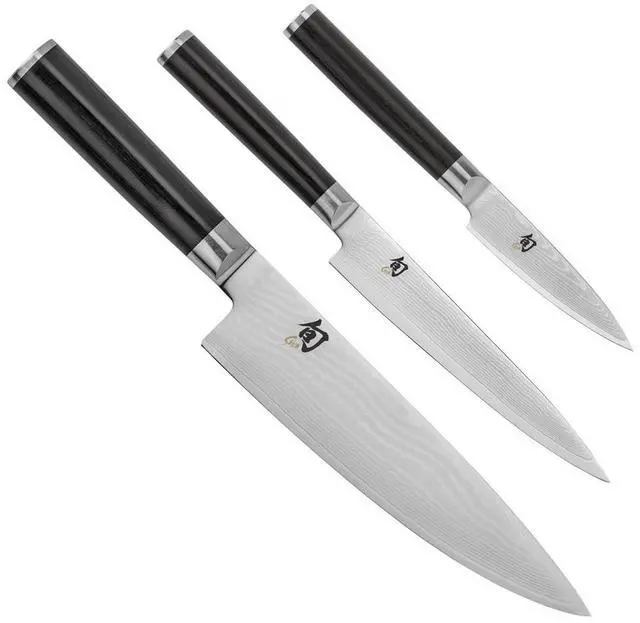 Alt view image 3 of 6 - Shun Classic 3 Pc Starter Knife Boxed Set