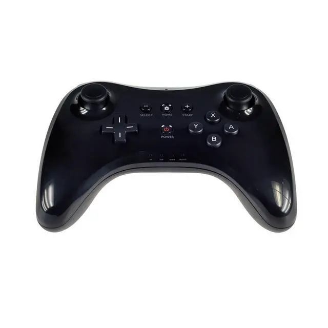 Alt view image 2 of 4 - New Black High Quality U Pro Bluetooth Wireless Controller for Nintendo Wii U