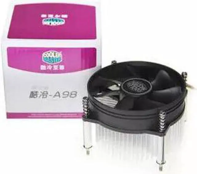 Main image of Cooler Master A98 CPU Cooler 95mm Cooling fan Heatsink For Intel Socket LGA1155 / LGA1156