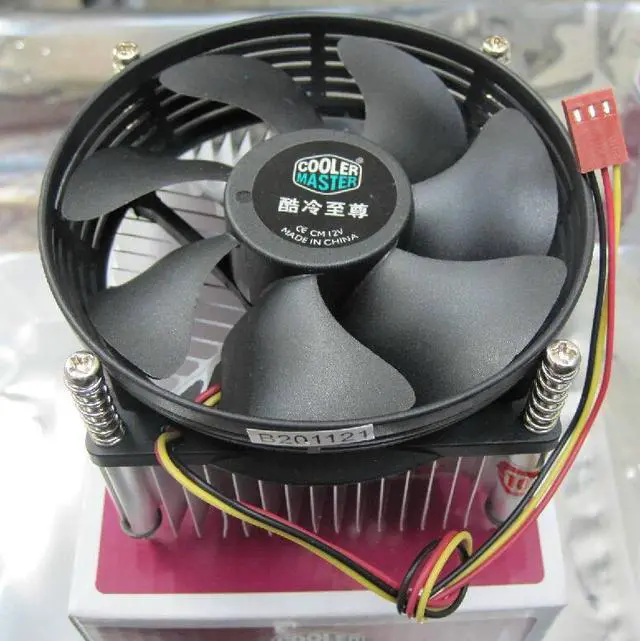 Alt view image 3 of 4 - Cooler Master A95 95mm Cooling fan Computer CPU Cooler