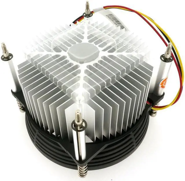 Alt view image 5 of 12 - Cooler Master A93 CPU Cooler - 95mm Cooling fan & Aluminum Heatsink - For Intel CPU Socket LGA775