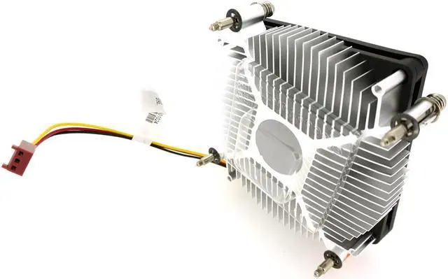 Alt view image 2 of 7 - Cooler Master H115 Low-Profile CPU Cooler - 80mm Slim Cooling Fan & Heatsink - For Intel Socket LGA 1150 / 1151 / 1155 / 1156