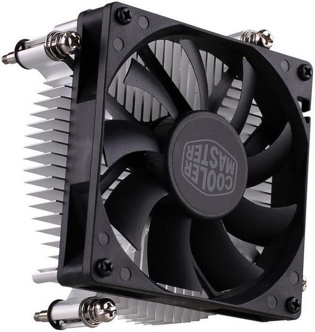 Main image of Cooler Master H116 (Copper Core) Low-Profile CPU Cooler - 80mm Slim Cooling Fan & Heatsink - For Intel Socket LGA 1150 / 1151 / 1155 / 1156