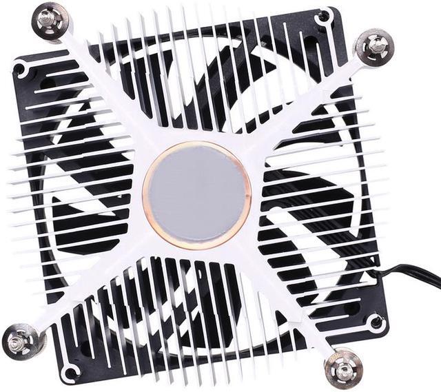Alt view image 2 of 5 - Cooler Master H116 (Copper Core) Low-Profile CPU Cooler - 80mm Slim Cooling Fan & Heatsink - For Intel Socket LGA 1150 / 1151 / 1155 / 1156