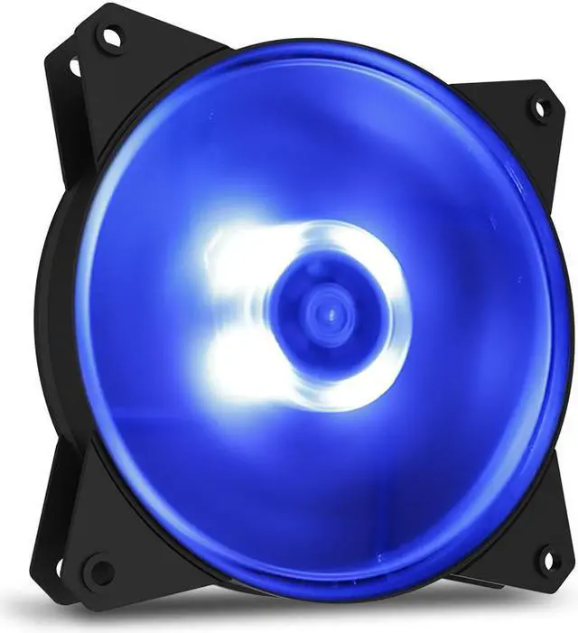 Alt view image 4 of 7 - MasterFan Lite MF120L Blue by Cooler Master