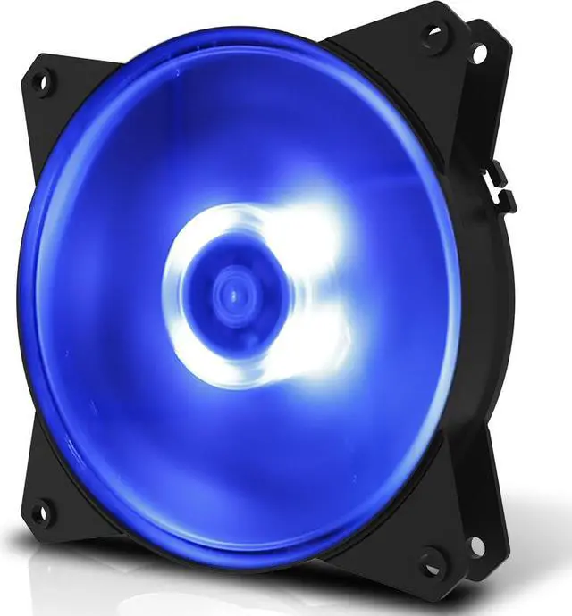 Alt view image 6 of 7 - MasterFan Lite MF120L Blue by Cooler Master