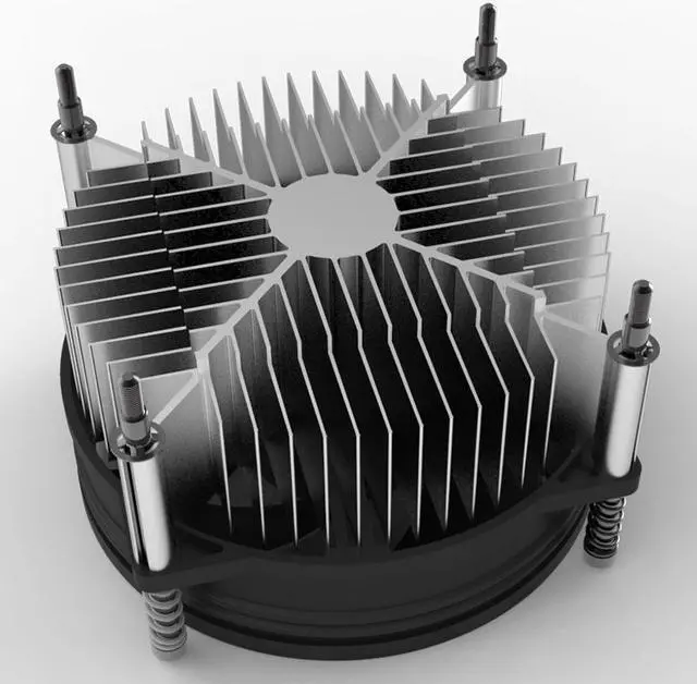 Alt view image 3 of 5 - Cooler Master i50 CPU Cooler - 92mm Low Noise Cooling Fan & Heatsink - For Intel Socket LGA 1150 / 1151 / 1155 / 1156