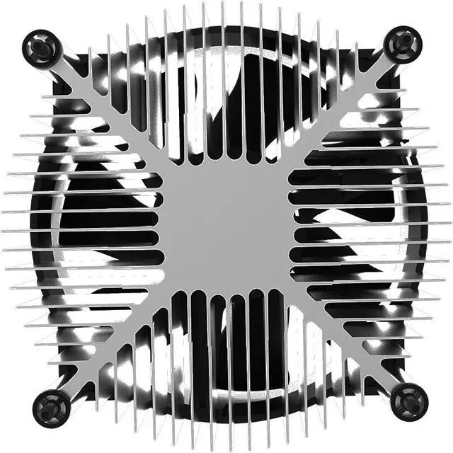 Alt view image 4 of 5 - Cooler Master i50 CPU Cooler - 92mm Low Noise Cooling Fan & Heatsink - For Intel Socket LGA 1150 / 1151 / 1155 / 1156