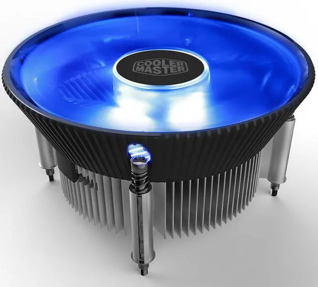 Main image of Cooler Master i70c (Copper Core) CPU Cooler - 120mm Blue LED PWM Cooling Fan & Heatsink - For Intel Socket LGA 1150 / 1151 / 1155 / 1156