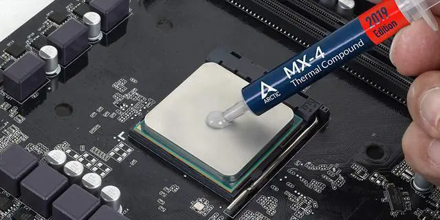 Alt view image 4 of 14 - ARCTIC MX-4 2019 Edition - Thermal Compound Paste - Carbon Based High Performance - Heatsink Paste - Thermal Compound CPU for All Coolers, Thermal Interface Material - High Durability - 8 Grams